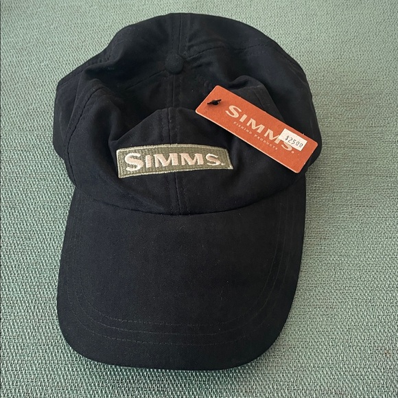 Simms Long Bill Fishing Cap with Logo - Picture 1 of 5